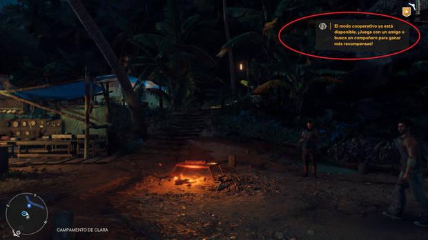 Far Cry 6 - Desbloqeuar funciones cooperativas online