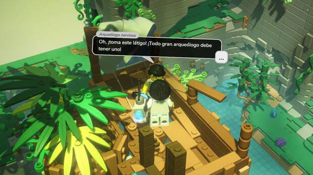A lo largo de la aventura conoceremos a otros personajes a los que tendremos que ayudar con nuestras habilidades de construcción creativa.