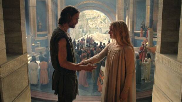 Galadriel y Halbrand
