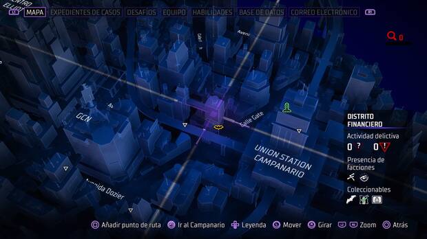 Gotham Knights - Localización en el mapa del arte urbano #04: Una Gotham verde en Gotham Heights
