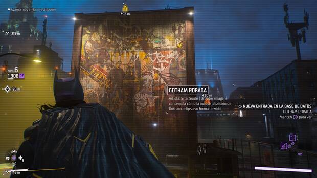 Gotham Knights - Posición del arte urbano 09 Gotham robada en El Cauldron