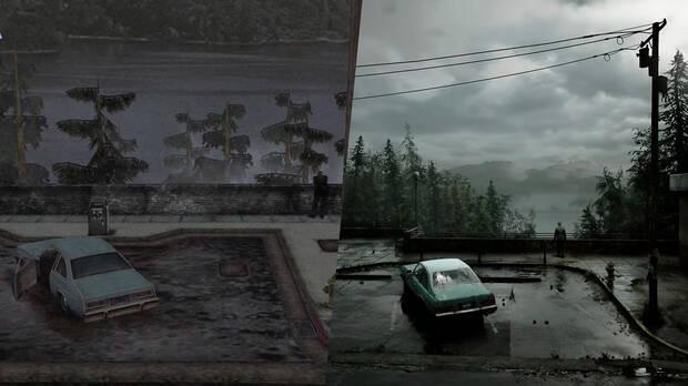 Silent Hill 2 Remake comparado con el original de PS2