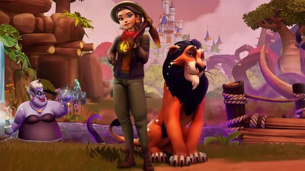 Disney Dreamlight Valley - Nuevos contenidos: Scar en una de las imgenes promocionales