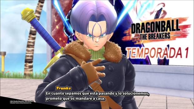 Trunks nos guiar� durante el juego, explic�ndonos qu� tenemos que hacer tanto en el tutorial como en las partidas online.