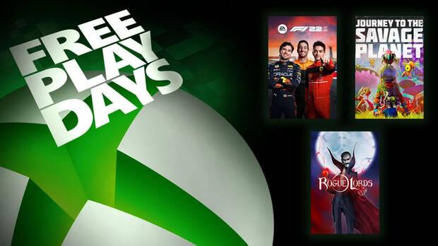 Free Play Days de Xbox Live Gold del 21 al 24 de octubre.