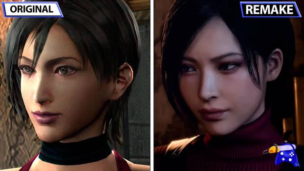 Resident Evil 4 Remake comparativa con el original