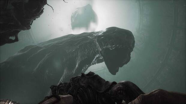 Las bestias de Scorn no te dejan de sorprender a lo largo de la aventura.