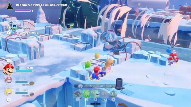 Esta vez no habr� limitaciones a la hora de formar nuestros escuadrones, as� que podemos hacer un equipo compuesto entero por personajes de Mario o de los Rabbids.