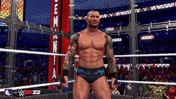 Randy Orton en WWE 2K22.