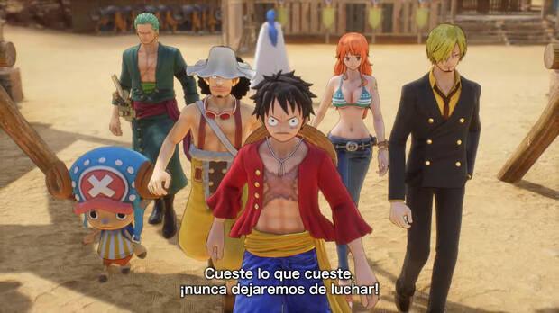 Captura del nuevo triler de One Piece Odyssey.