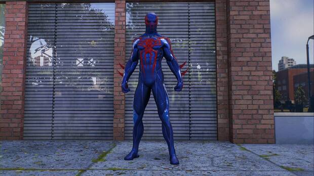 Marvel's Spider-Man 2 - Trajes de Peter: Traje negro de Spider-Man 2099