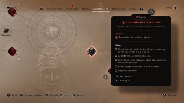 Assassin's Creed Mirage - Pistas para desvelar la identidad de Al-Pirika