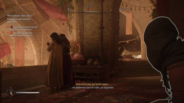 Assassin's Creed Mirage - Mujeres para espiar en el bazar