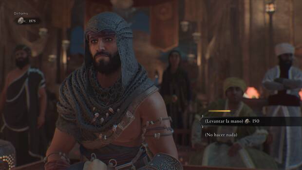 Assassin's Creed Mirage - Pujar por la horquilla exótica en la gran subasta