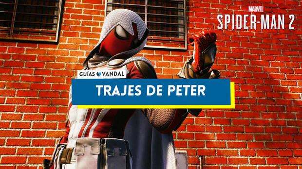 Marvel's Spider-Man 2 - Portada del nodo de trajes de Peter Parker