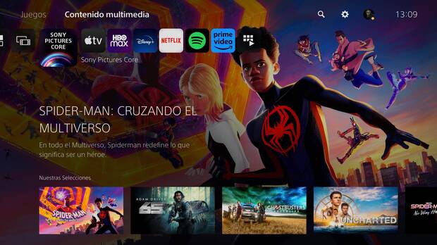 Sony Pictures Core en PS5