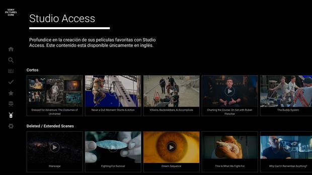 Studio Access Sony Pictures Core