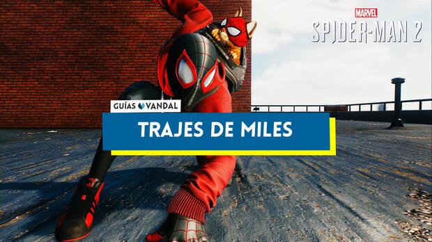 Marvel's Spider-Man 2 - Portada del nodo de trajes de Miles Morales