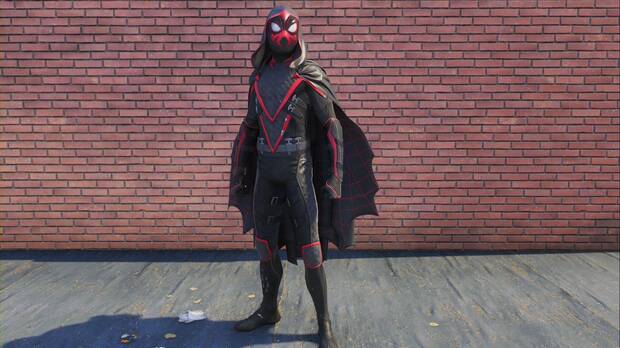 Marvel's Spider-Man 2 - Trajes de Miles: Traje de Araña sombría