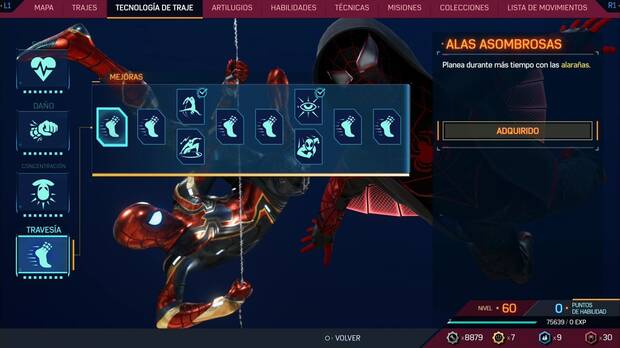 Marvel's Spider-Man 2 - Tecnología de traje: Travesía