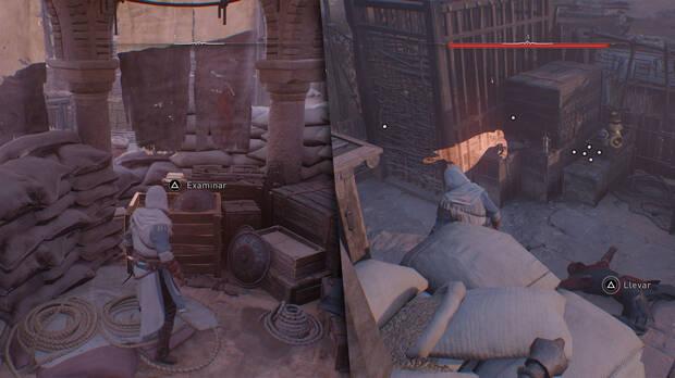Assassin's Creed Mirage - Pistas del almirante en el puerto de Sharqiya