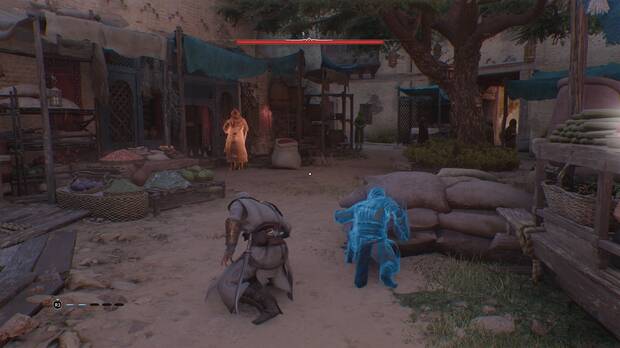 Assassin's Creed Mirage - Cómo completar la historia de Bagdad Hoja en la multitud, herramienta en el cobertizo