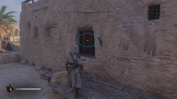 Assassin's Creed Mirage - Lugar de la solución al enigma Un desafío