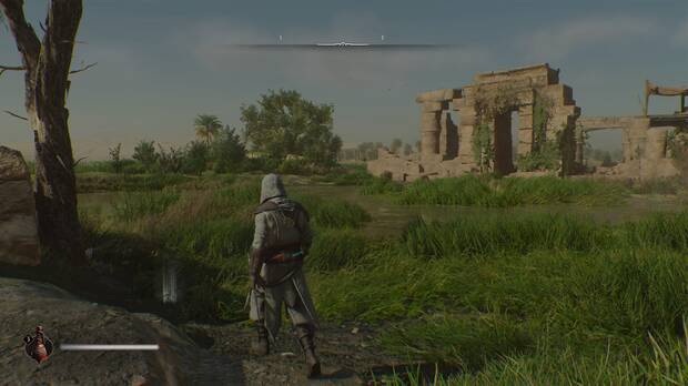 Assassin's Creed Mirage - Lugar de la solución al enigma La cosecha de las ruinas