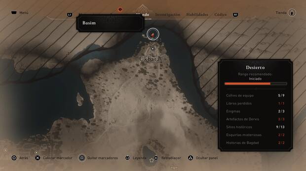 Assassin's Creed Mirage - Localización de la solución al enigma Rendición