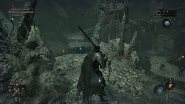 En Umbral hay mecanismos y plataformas que se activan con el poder de la linterna, una herramienta que tambi�n tiene su uso en el combate.