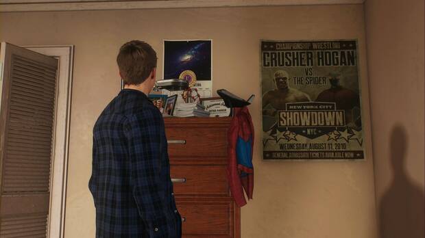 Marvel's Spider-Man 2 - Los mejores easter eggs: póster del combate de lucha libre entre Spider-Man y Crusher Hogan