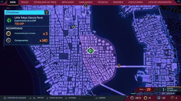 Marvel's Spider-Man 2 - Experimentos de la EMF: Little Tokyo, ciencia floral