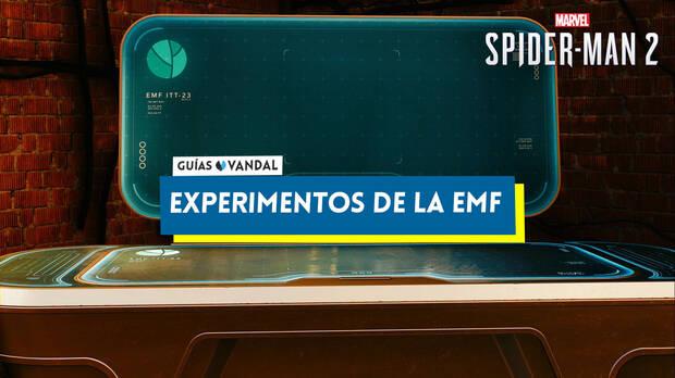 Marvel's Spider-Man 2 - Portada del nodo de experimentos de la EMF