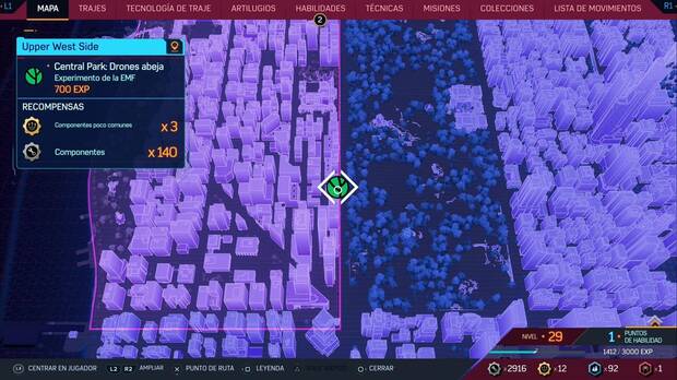 Marvel's Spider-Man 2 - Experimentos de la EMF: Central Park, drones abeja