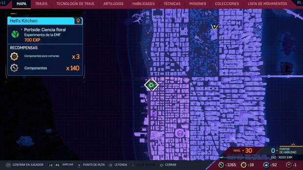 Marvel's Spider-Man 2 - Experimentos de la EMF: Portside, Ciencia floral