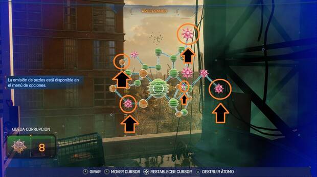 Marvel's Spider-Man 2 - Experimentos de la EMF: Portside, Ciencia floral: solución al puzle de átomos