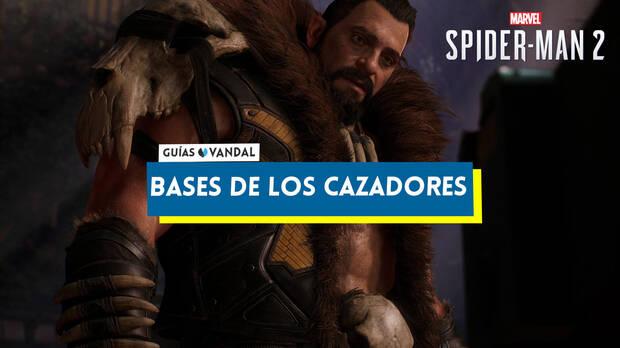 Marvel's Spider-Man 2 - Portada del nodo de bases de los Cazadores