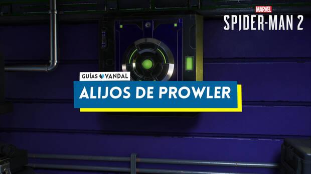 Marvel's Spider-Man 2 - Portada del nodo de alijos de Prowler