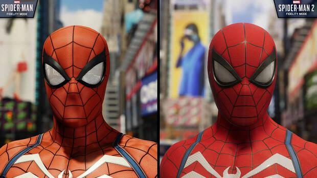 Comparativa de Spider-man y Spider-man 2