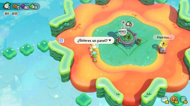 Super Mario Bros. Wonder - Tienda de paneles del Mundo Especial
