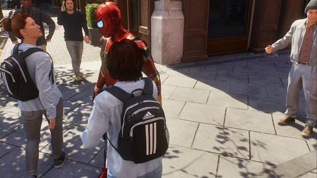 Marvel's Spider-Man 2 - Easter eggs: mochila de Adidas