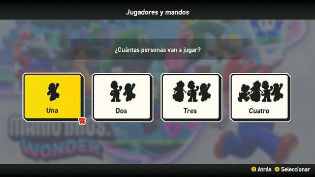 Super Mario Bros. Wonder - Jugar en cooperativo local