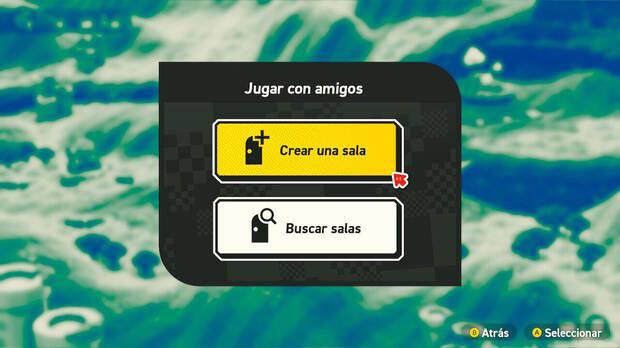 Super Mario Bros. Wonder - Crear una sala privada o unirse a una sala online