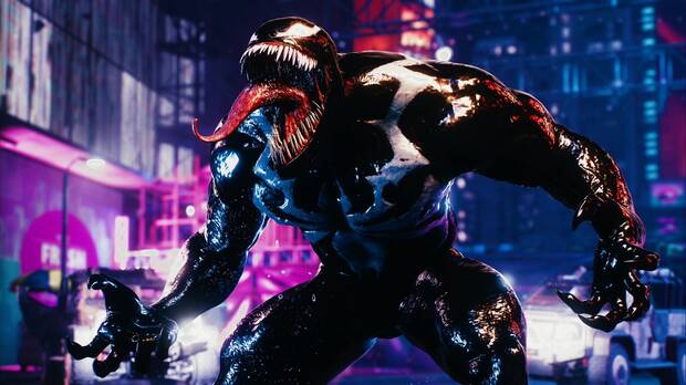 Batman: Arkham Knight vs Marvel's Spider-Man 2: imagen de Venom