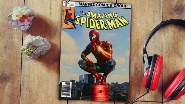 Batman: Arkham Knight vs Marvel's Spider-Man 2: imagen de Spider-Man