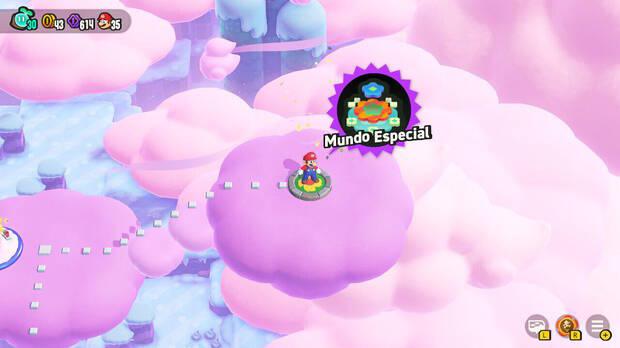 Super Mario Bros. Wonder - Entrada oculta al Mundo Especial desde el Mundo 2