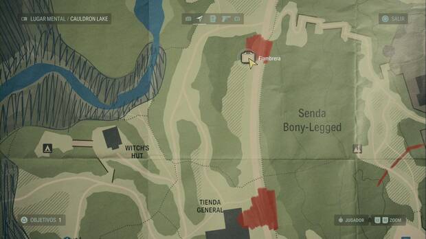 Alan Wake 2 - Fiambrera al norte de la Senda Bony-Legged