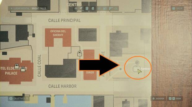 Alan Wake 2 - Fiambrera del parque de la avenida Baltimore, ubicación