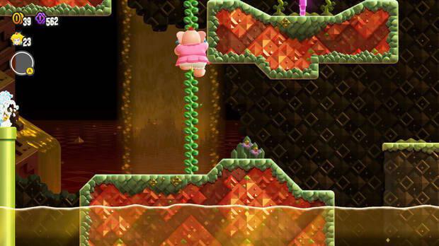 Super Mario Bros. Wonder - Localización de la Moneda púrpura #1 en Prueba de Atungos: En el punto de mira