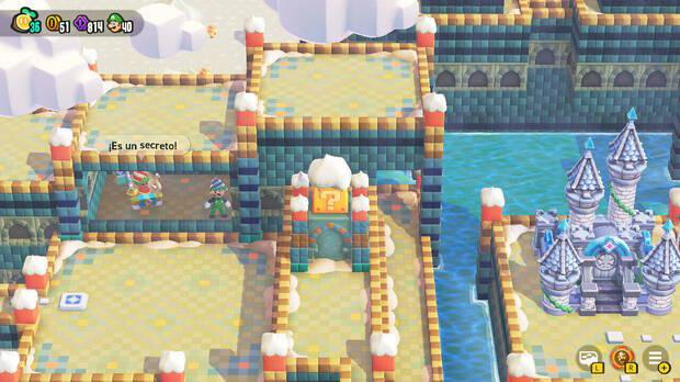 Super Mario Bros. Wonder - Nivel Tienda de Poplin 2 del Mundo 4 Desierto Tostisol